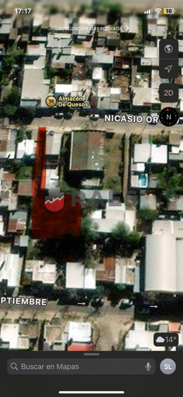 Terreno de 400 m² en Guillermo Lehmann